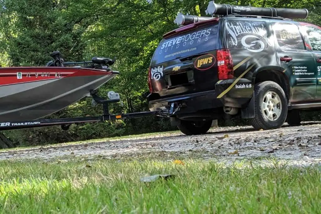 Towing a Bass Boat Down the Road The Basics The Bass Fishing Life